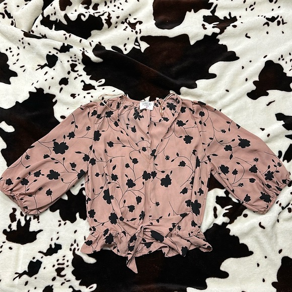 XS Sienna Sky floral print blouse - Picture 1 of 1